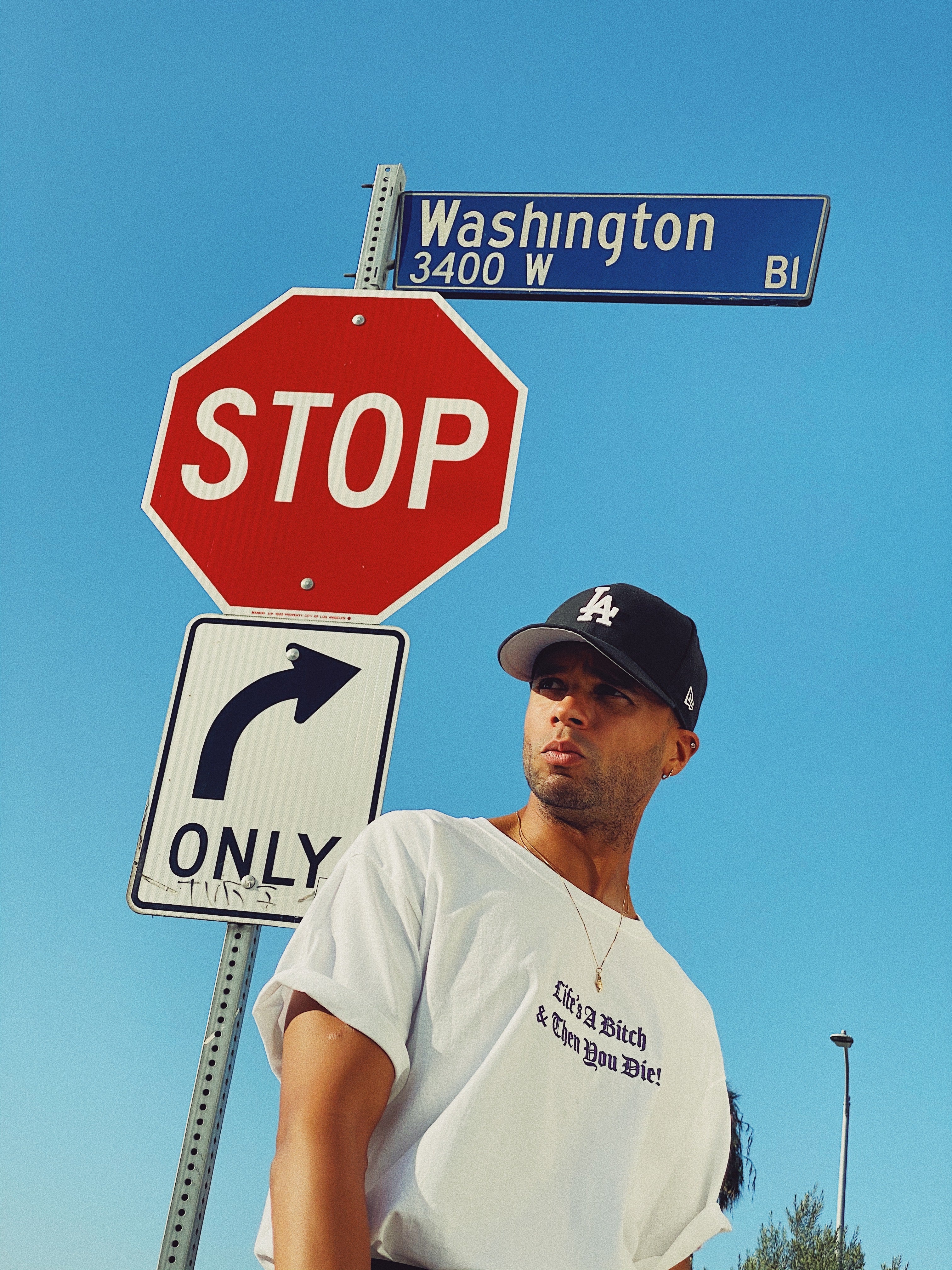 Life's A B***h Embroidered T-shirt