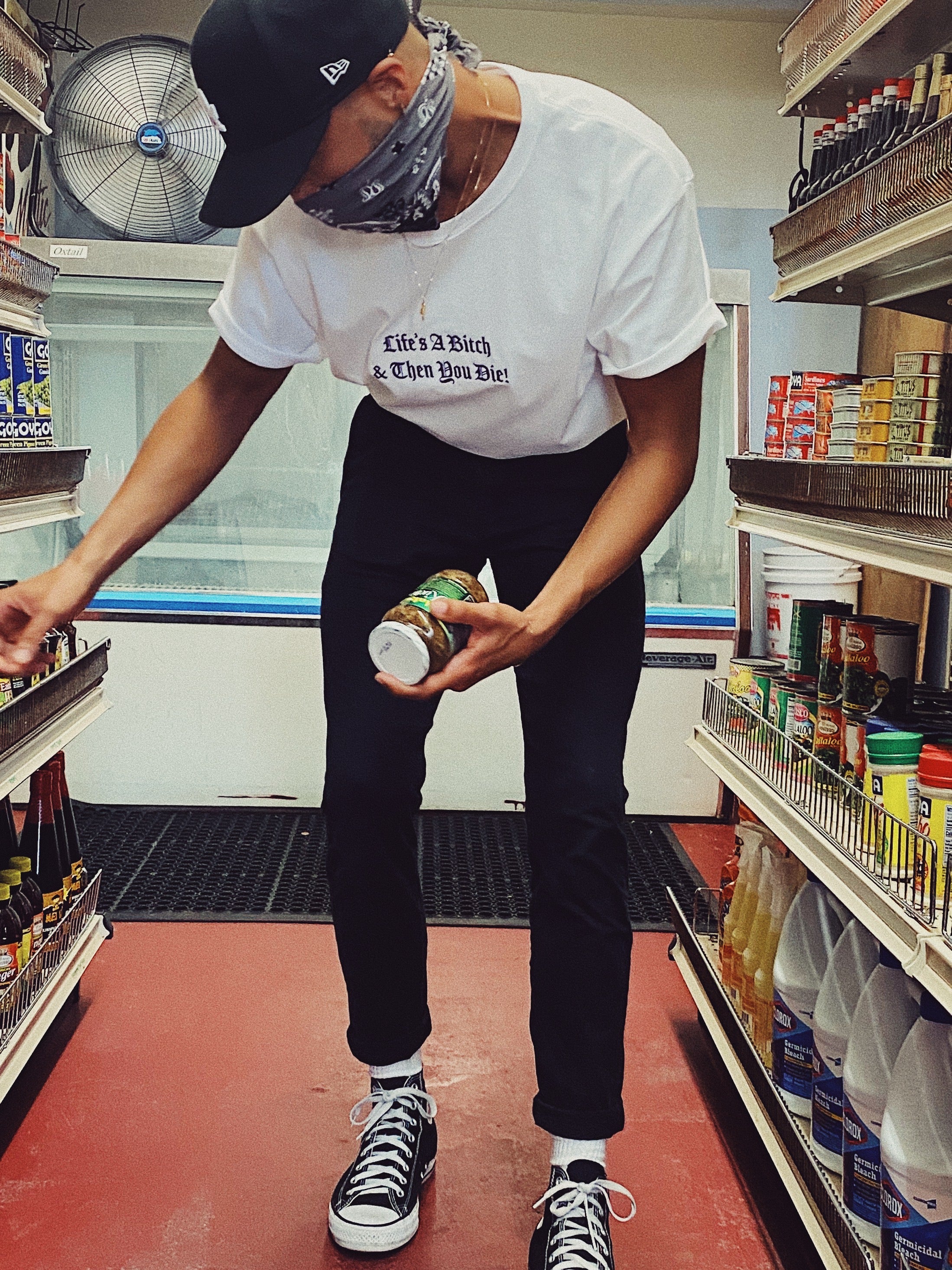 Life's A B***h Embroidered T-shirt