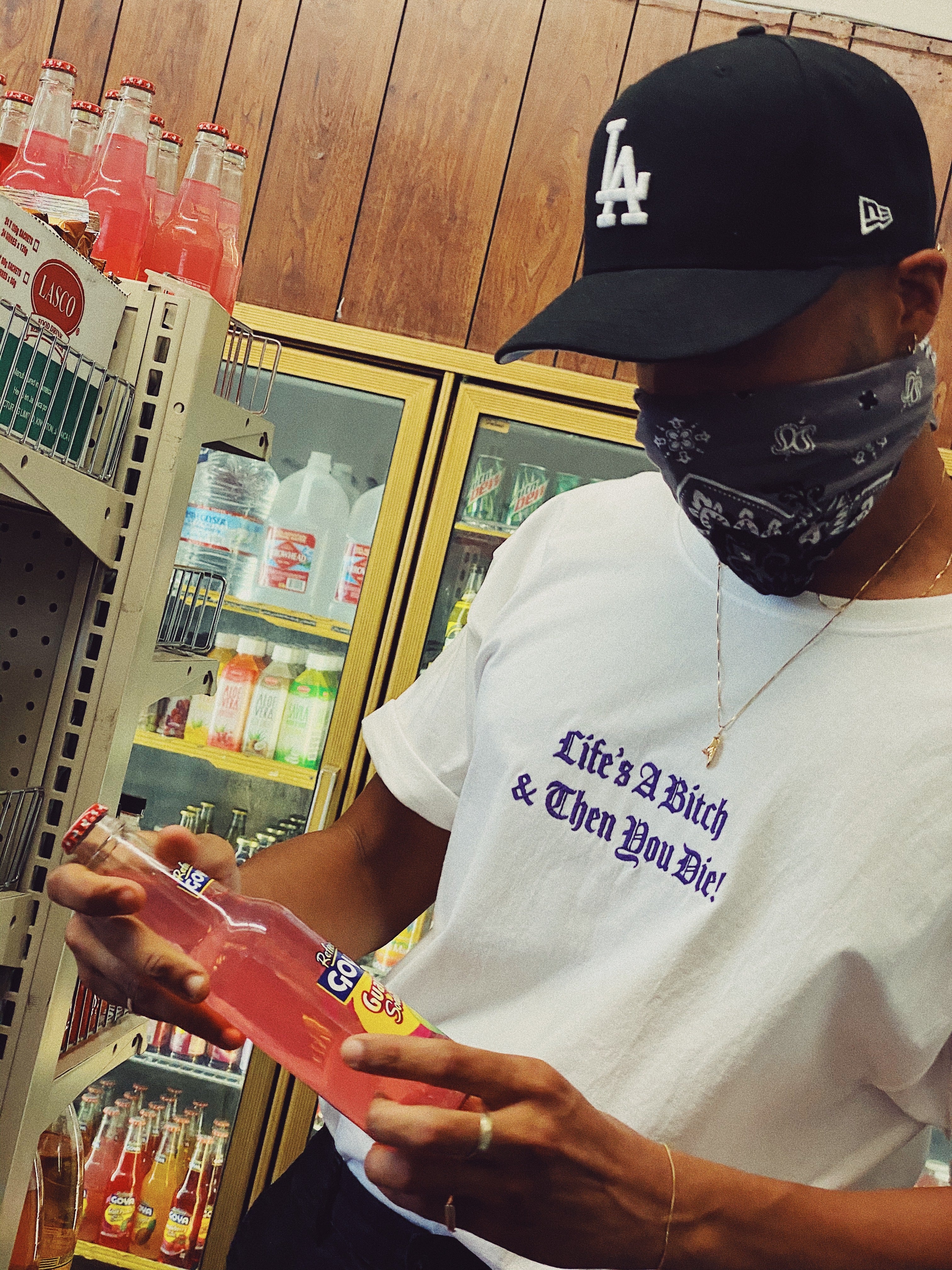 Life's A B***h Embroidered T-shirt