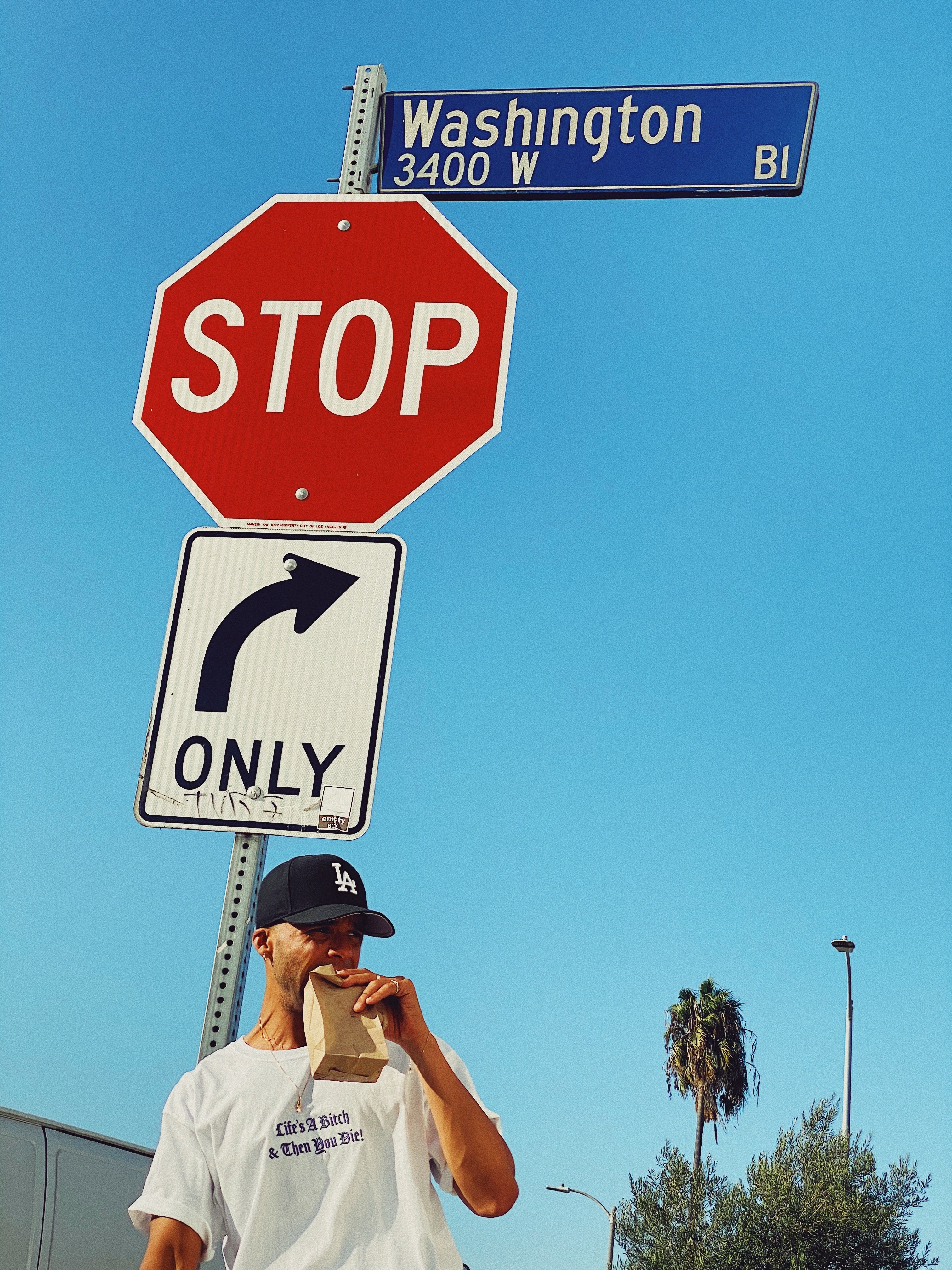 Life's A B***h Embroidered T-shirt