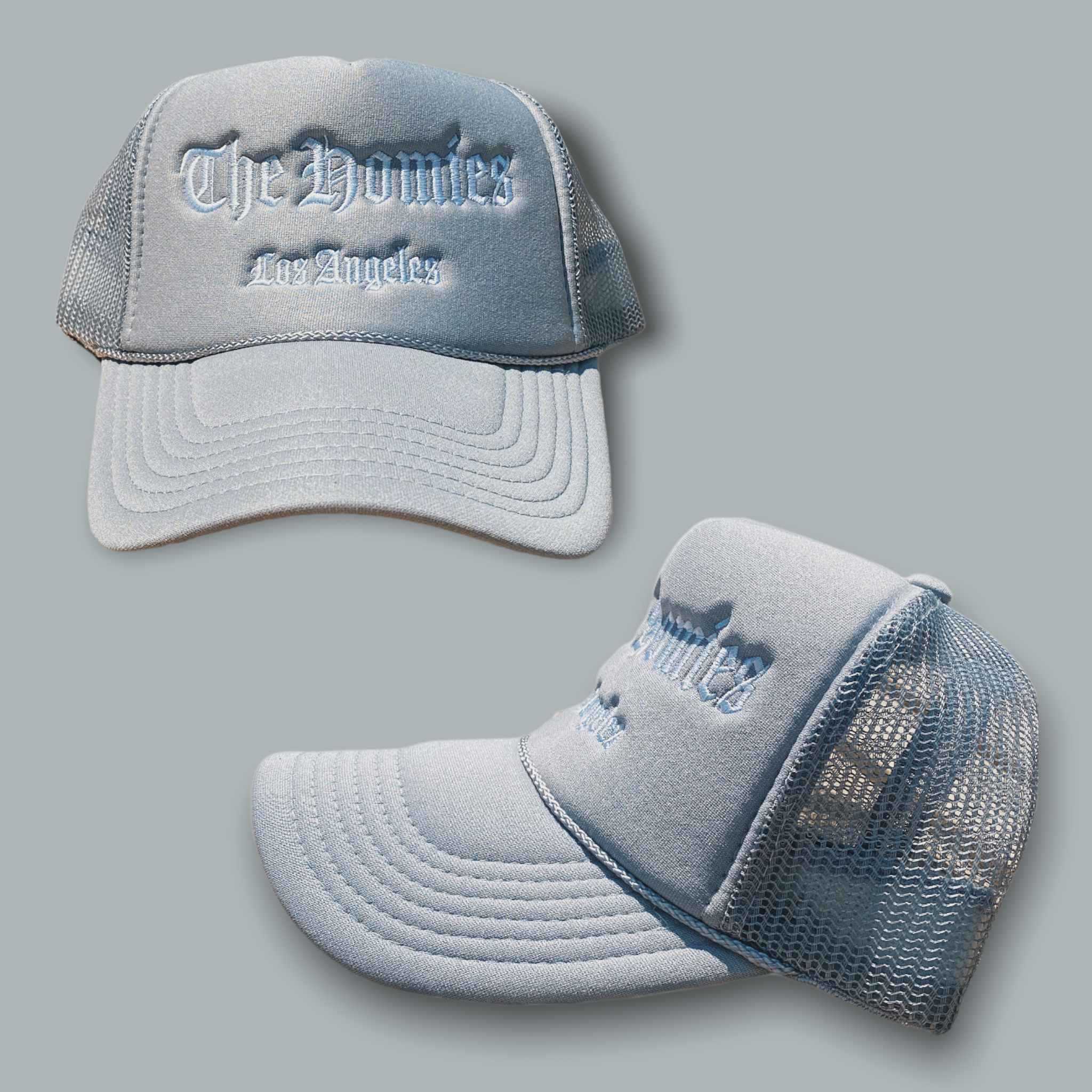 The Homies OG Logo “Cool Grey” Trucker Hat