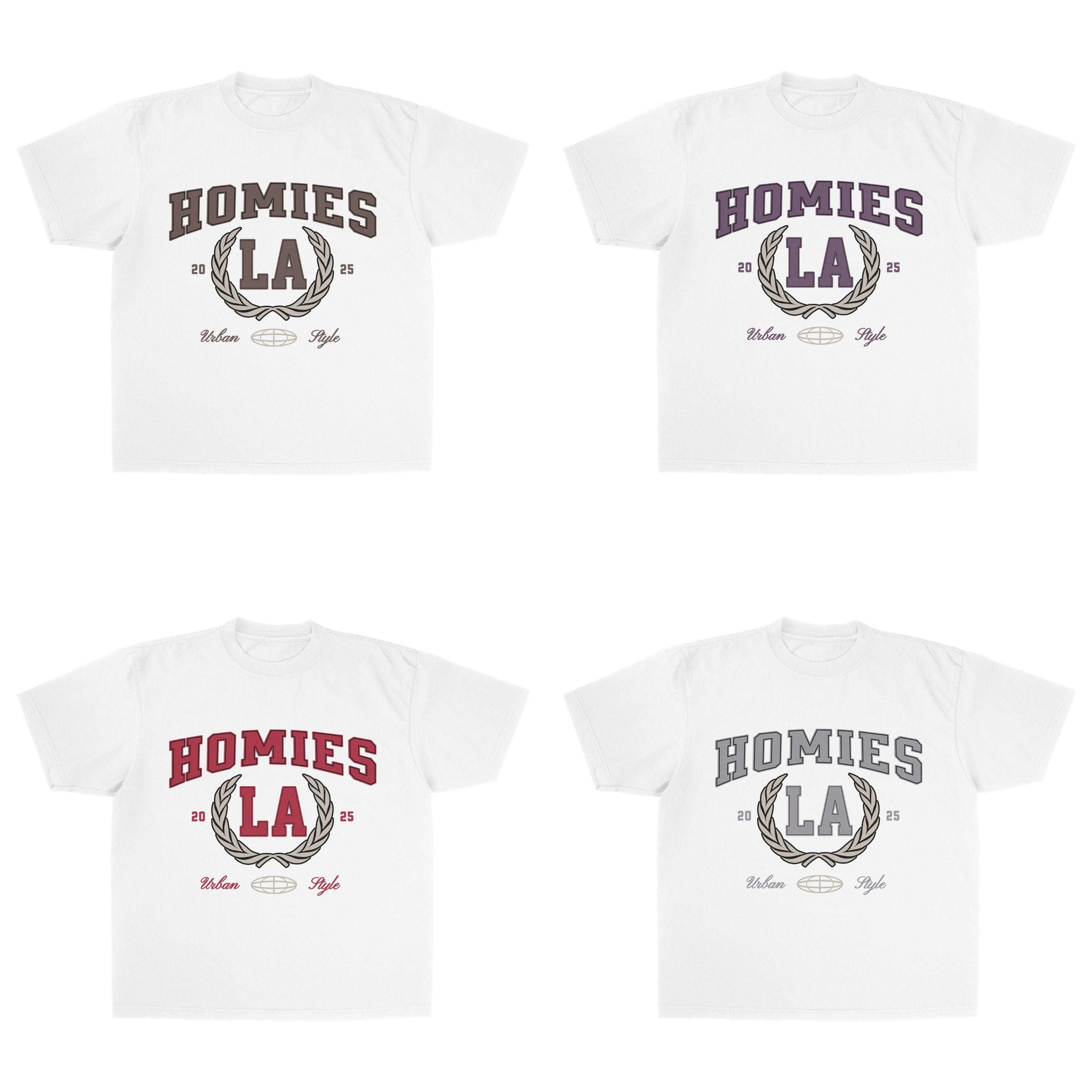 Homies "White" Urban Style Tee