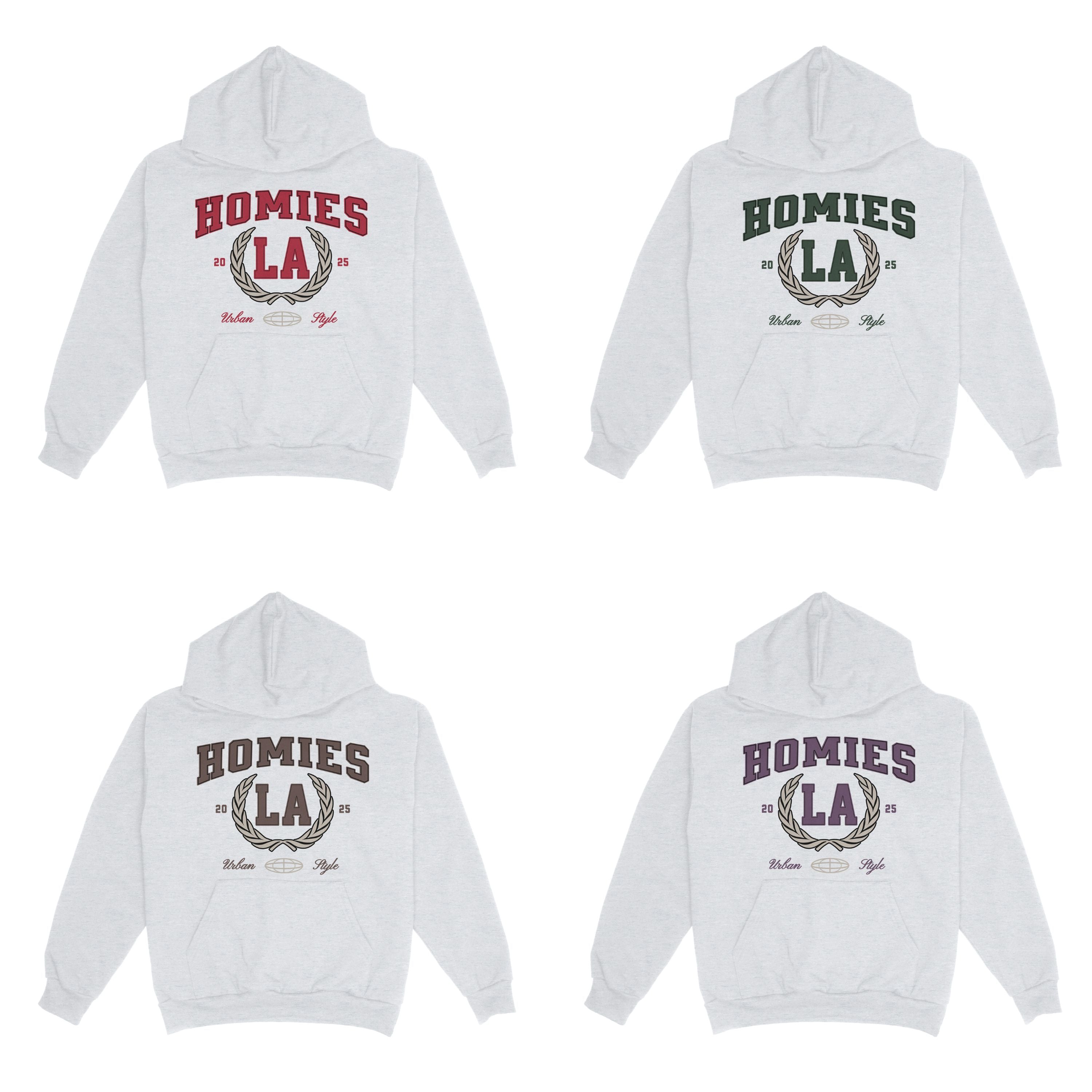 Homies "Ash" Urban Style Hoodie