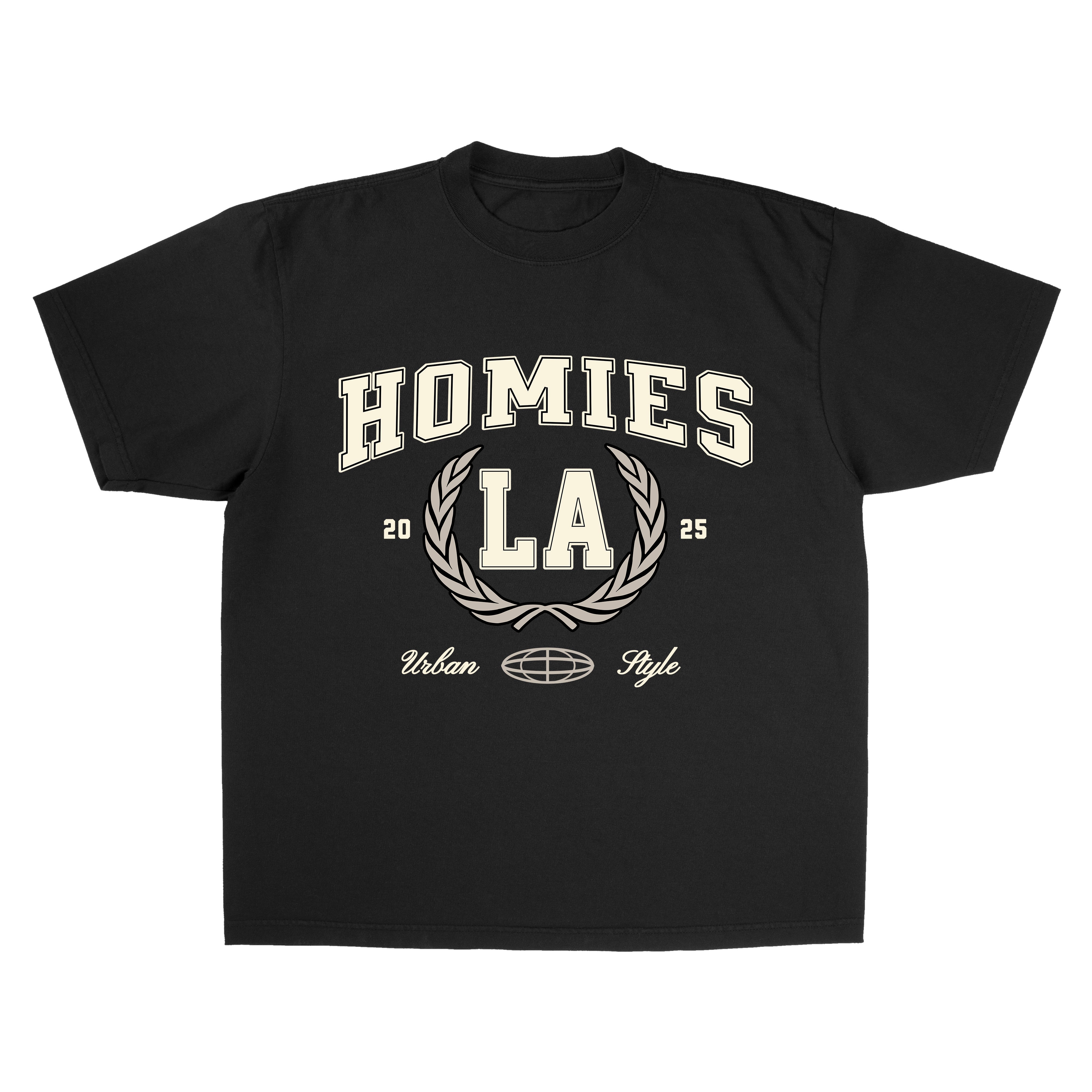 Homies "Black" Urban Style Tee