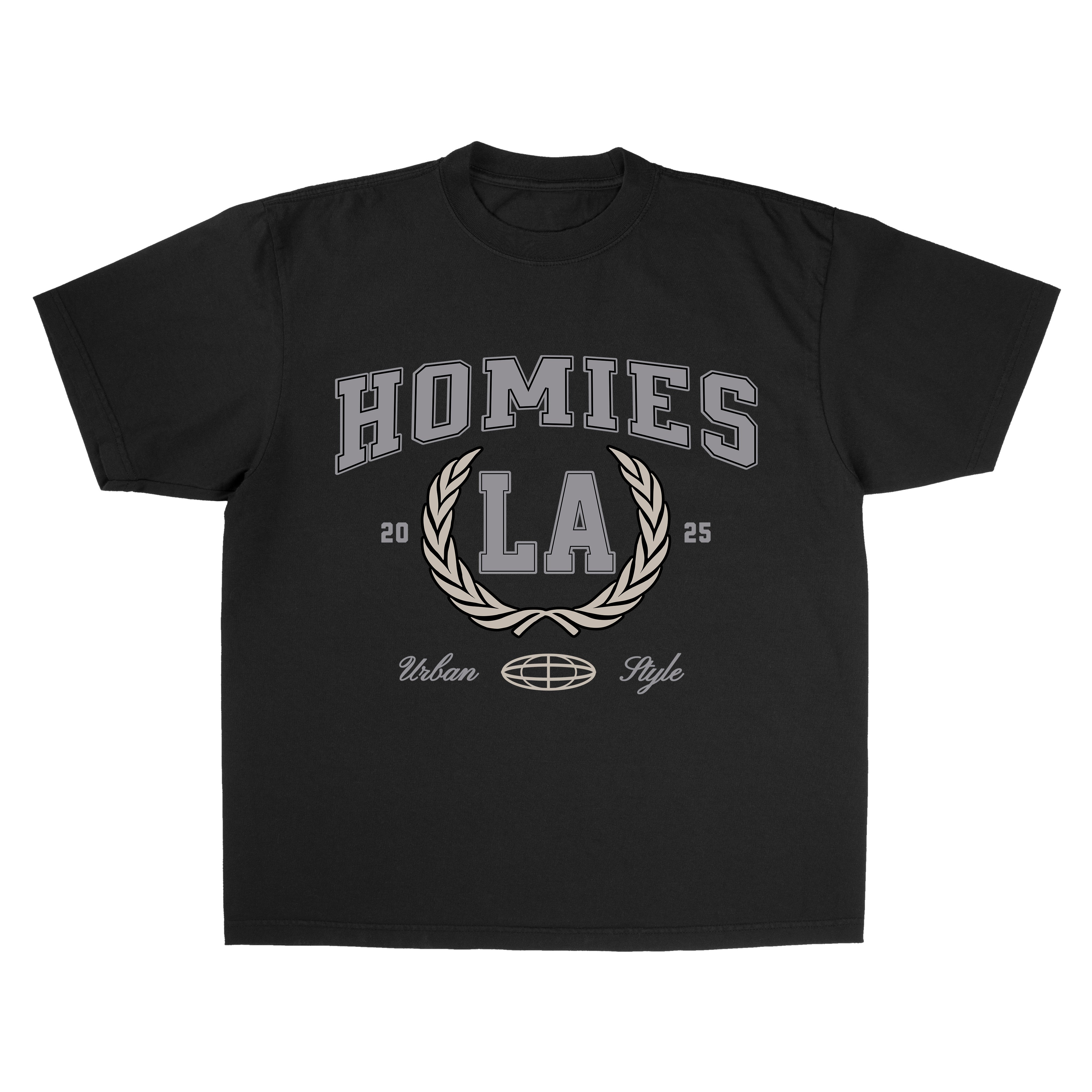 Homies "Black" Urban Style Tee