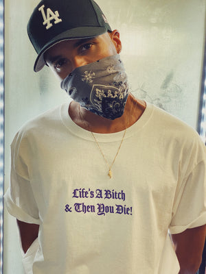 Life's A B***h Embroidered T-shirt